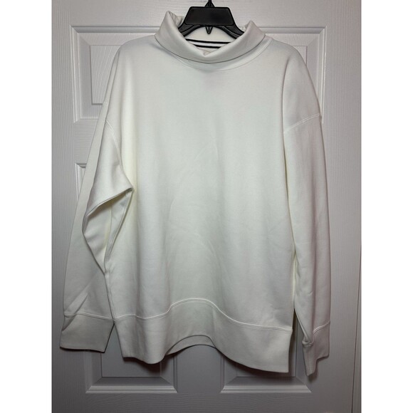 Size M Nike Tech Fleece Oversized Turtleneck Sweatshirt FB8169-133 Men's NWT - Picture 1 of 3